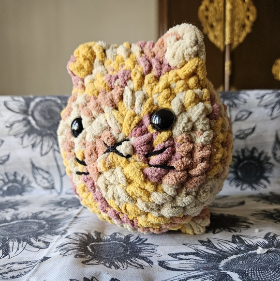 Hand Crafted Toys Crochet Chunky Loaf Cat Plushie Amigurumi Poshmark